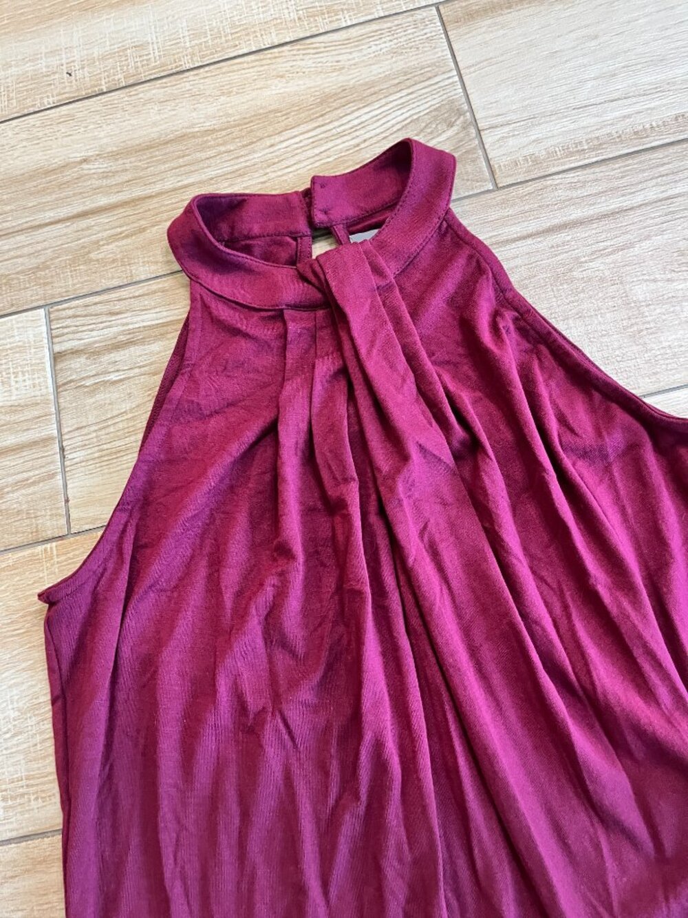 Womens NWT Michael Stars Red Mini Dress - S - Picture 2 of 5